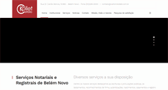 Desktop Screenshot of cartoriokollet.com.br